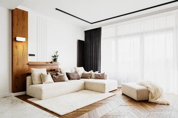 Ścienna lampa LANDER 21-25814 metalowa LED 10W 4000K prostokątny biały