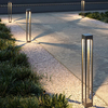 Ogrodowa lampa słupek Elbe O424FL-L10GF Maytoni LED 10W 3000K klatka IP65 grafit