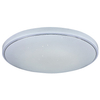 Okrągła LAMPA sufitowa BRUCE 2118 Rabalux metalowy plafon LED RGB 60W 3000K - 6000K z pilotem chrom