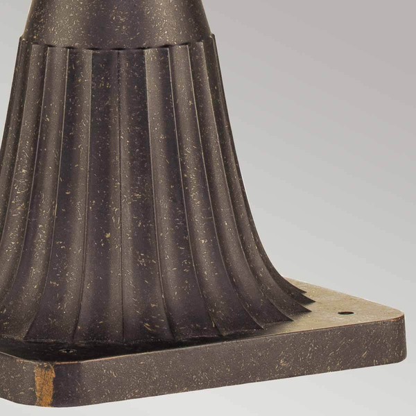 Zewnętrzna latarnia Cleveland CL3-S metalowa IP44 postarzany brąz