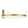 Okrągły plafon Agari 1335 Shilo LED 36W 4000K ring salonowa złoty
