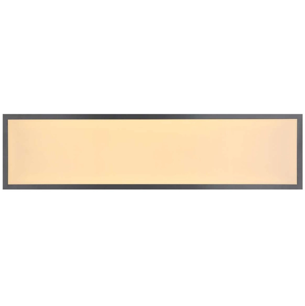 LAMPA sufitowa DORO 416080D4 Globo metalowa OPRAWA prostokątna LED 24W 3000K plafon biały grafitowy