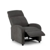 Fotel wypoczynkowy RELAX PREMIUM ciemnoszary KH1501100394 tkaninowy