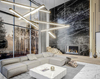LAMPA wisząca TRIO P0311D Maxlight metalowa OPRAWA listwy LED 36W 3000K designerskie czarne