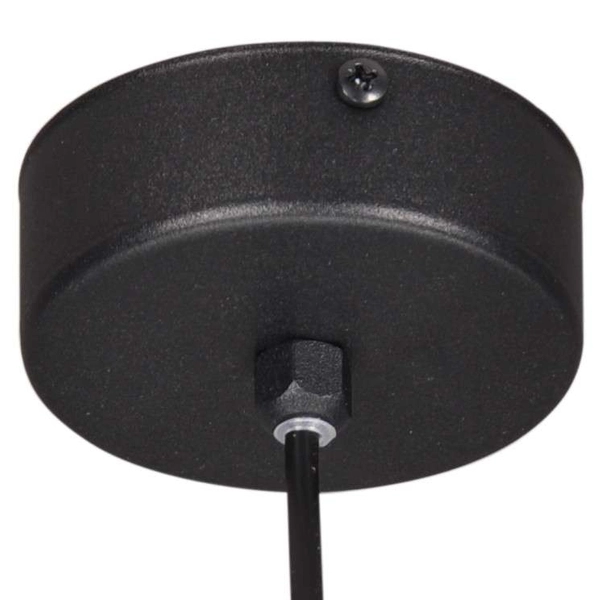 LAMPA modernistyczna Neve K-4770 wisząca OPRAWA szklane kule ZWIS kropla ball czarna biała