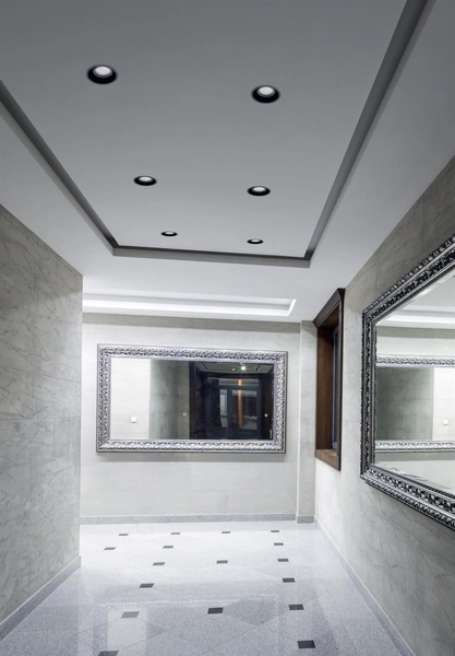 Oprawa wpustowa okrągła Deep H0111 Maxlight podtynkowa metalowa czarna