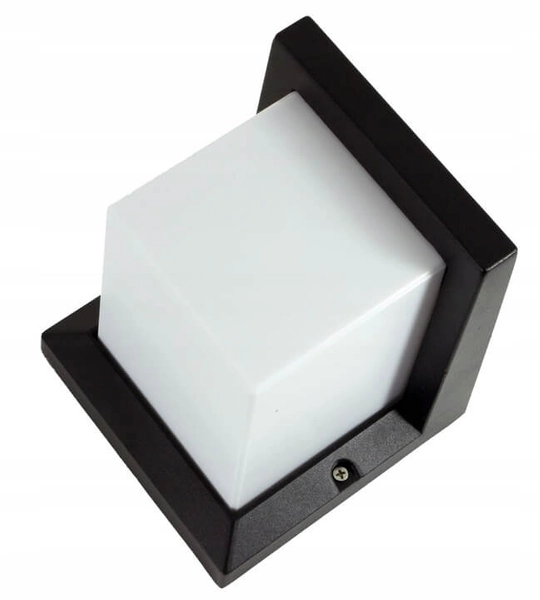 Ścienna lampa ogrodowa SLP6768 prostokątna outdoor IP54 czarny