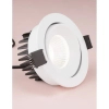 Sufitowa lampa wpuszczana MALLORCA biała LE61578 LED 12W 3000K IP65 podtynkowa