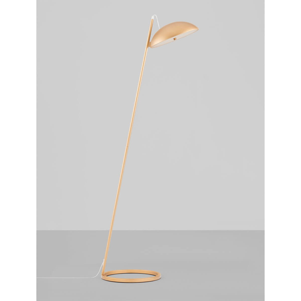 Podłogowa lampa metalowa VIBORAL LE44527 LED 30W 3000K złota