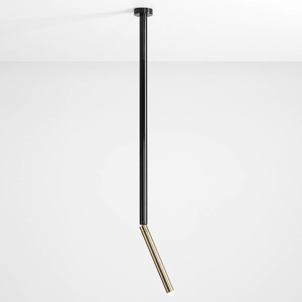 Regulowana lampa sufitowa STICK 1067PL_G1_L Aldex metalowa tuba czarna