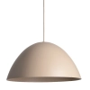 Wisząca lampa kopułowa Faro 10658 sypialniana metalowa beżowa