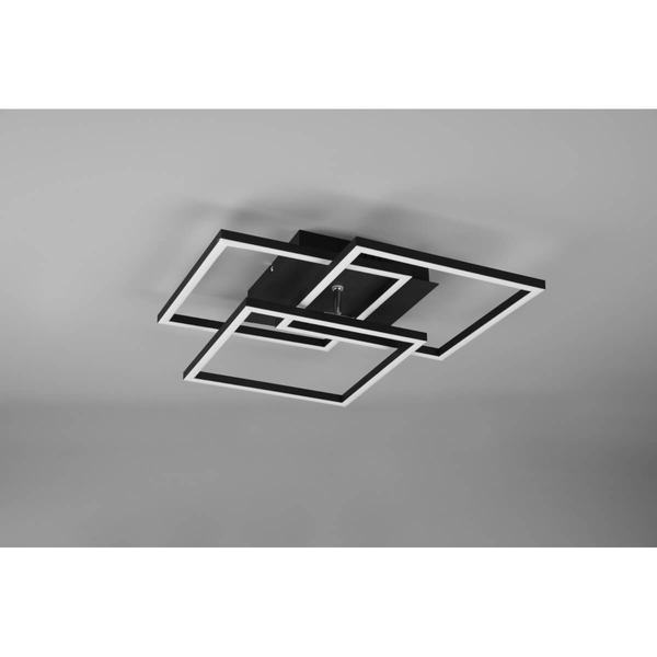 Sufitowa lampa CHOROS DL132-62883 LED 27W 2700 - 6000K geometryczna czarny