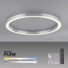 Owalny plafon PURE-LINES srebrny 6306-95 1xLED 42W 2700-5000K ring