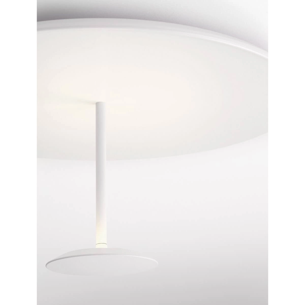 Nasufitowa lampa COLCHANI LE44666 LED 30W 3000K talerz metalowa biała