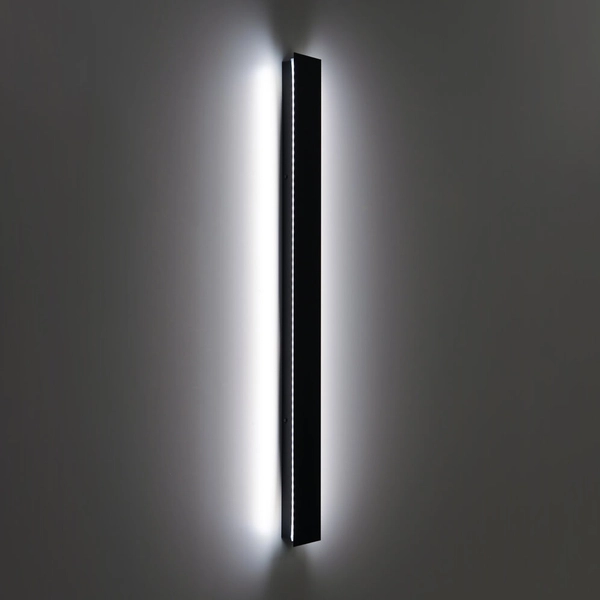 Ogrodowa lampa ścienna Mutti OWL-2051-06-4K Italux LED 14W 4000K IP54 czarna