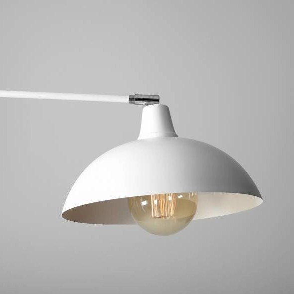 Plafoniera regulowana ESPACE 1036H Aldex kopuła metalowa biała