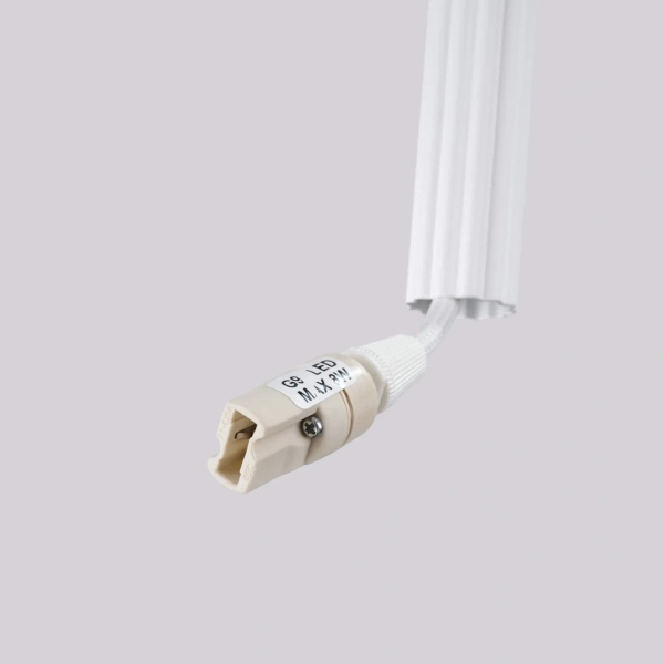 Podwójna lampa wisząca ARCHE biała SL.1866 tuba nad stół