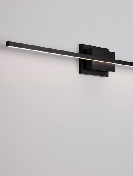 Minimalistyczna lampa ścienna HIDALGO LE42863 LED 28,5W 3000K czarna