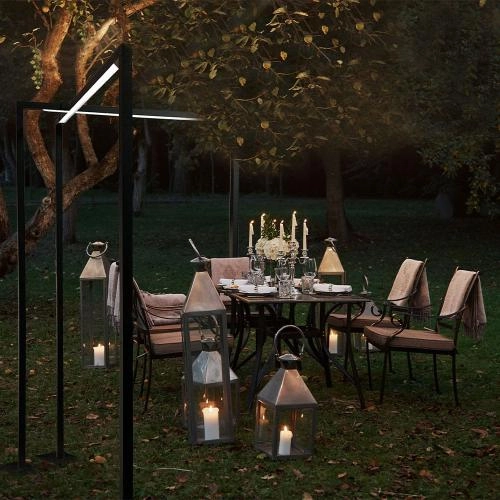 Stojąca lampa ogrodowa Taketa 9929 Shilo IP44 rama antracyt