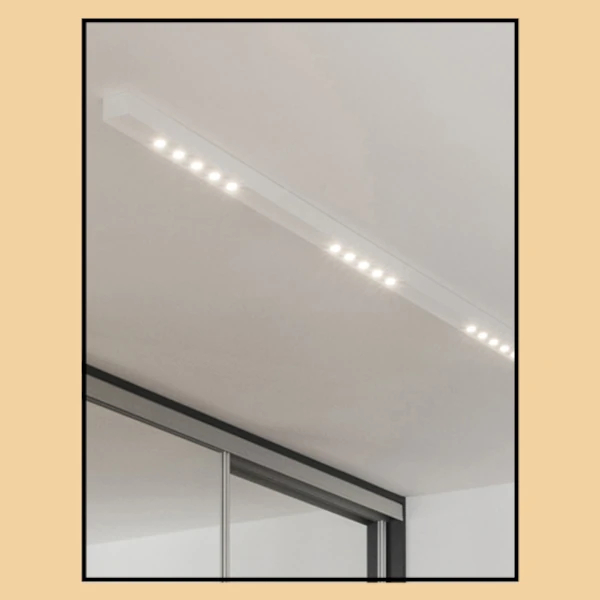 Sufitowa lampa listwa LENS LINE LED 21W 3000K do salonu liniowa belka 40262-M930-W3-00-13