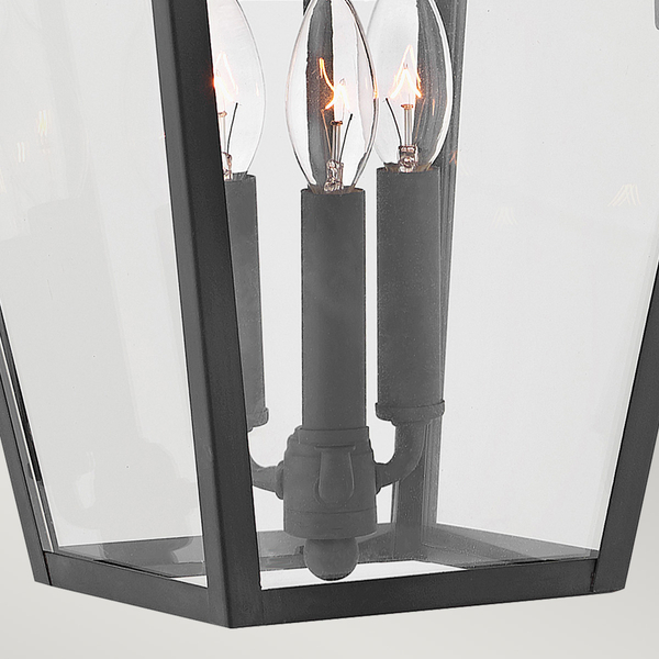 Lampa elewacyjna QN-ALFORD-PLACE2-L-MB ogrodowa czarna