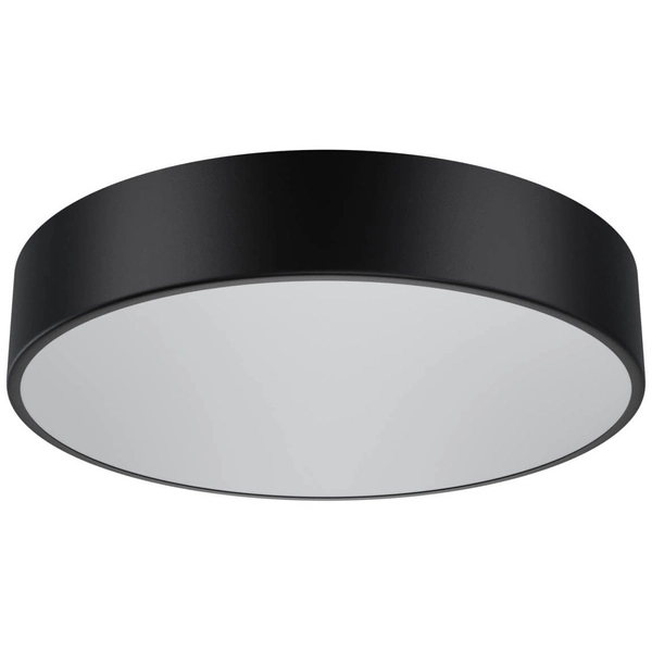 Czarny plafon salonowy 137623620811 LED 43W nowoczesny