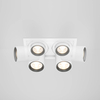 Regulowana lampa sufitowa Hidden DL095-02-10W3K-W LED 20W 3000K biała