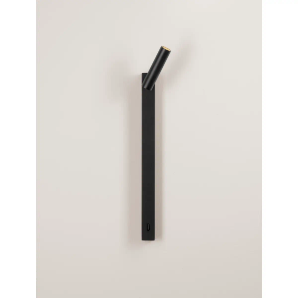 Ruchomy ścienny kinkiet TORSENA LE45537 LED 3W 3000K czarny