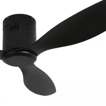 Inteligentny wentylator sufitowy 20257 do salonu łączność z wifi czarny