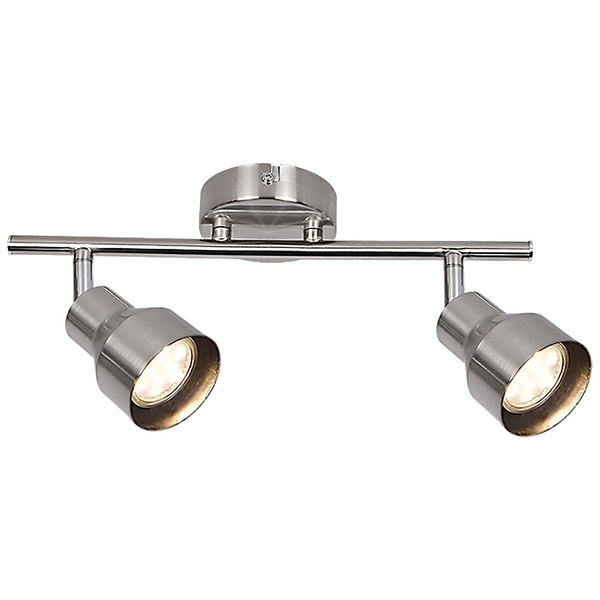 Sypialniany plafon chromowany Blake 3184 tuby regulowane nad obraz