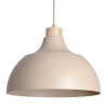 Skandynawska zwisająca lampa Cap Sabia 10656 do jadalni beżowa