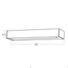 Ogrodowa lampa ścienna ROSVIK AZ5854 Azzardo LED 20W 4000K czarna