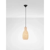 Wisząca lampa do salonu CASRELIO LE45377 boho sznurek naturalny