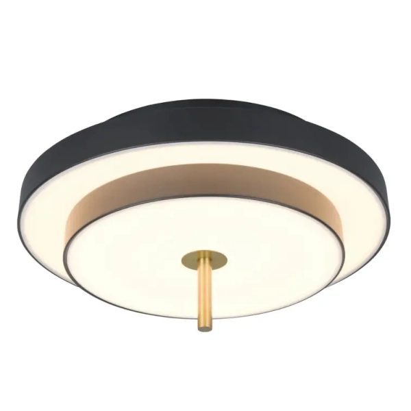 Nowoczesna sufitowa lampa Keaton 640210180 LED 34W 2300-4000K czarny