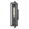 Zewnętrzna lampa naścienna Dover W01088BK IP44 czarny