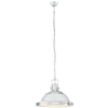 Industrialna LAMPA wisząca NAUTILIUS L 10263103 Kaspa okrągła OPRAWA metalowy ZWIS na łańcuchu chrom