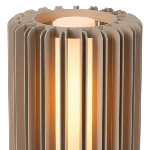 Nowoczesna lampa na stół Lambres 45510/01/41 do salonu beżowa