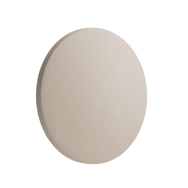 Zewnętrzny kinkiet ARIA 11563 LED 6W 3000K koło IP54 piaskowy