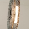 Ledowa lampa wisząca 23074 LED 11W 3000K dymione szkło czarny