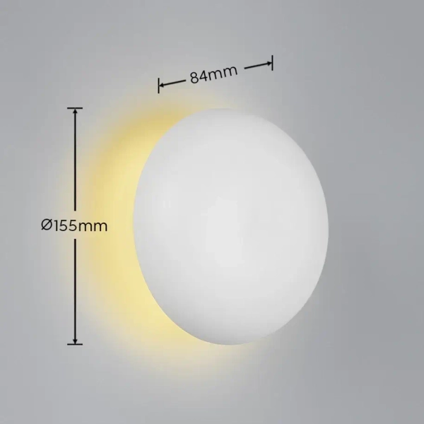 Kinkiet na ścianę ściemnialny DAVEY R24431131 LED 1,5W 3000K biały