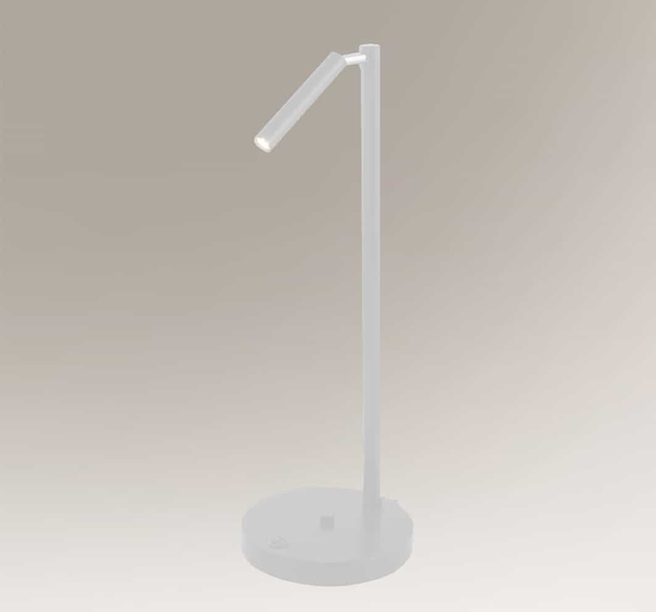 Stołowa LAMPKA regulowana KOSAME 7874 Shilo metalowa LAMPA tuba na biurko czarna