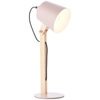 Lampka nocna regulowana Swivel 92716/17 drewniana różowa