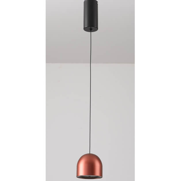 Wisząca lampa Petite XC5010-R Step LED 12W 3000K nad stolik czerwona