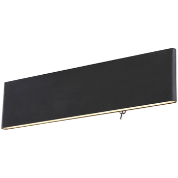 LAMPA ścienna SIEGFRIED 41751-12B Globo metalowa OPRAWA prostokątna LED 12W 3000K kinkiet czarny