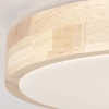 Plafon do salonu Moreen G99636/45 LED 14W 3000-6000K drewniany