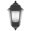 Elewacyjna LAMPA ścienna BEGONYA4 03142 Ideus zewnętrzna OPRAWA latarenka na taras outdoor IP44 czarna laterna