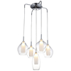 Lampa wisząca kaskada Amber Milano AZ3076 Azzardo przeźroczysta