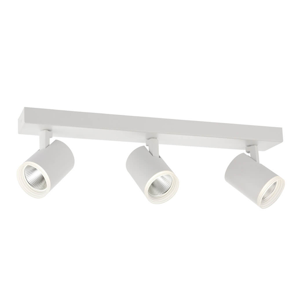 Nowoczesna lampa sufitowa Helvia LED 15W 4000K do sypialni biała