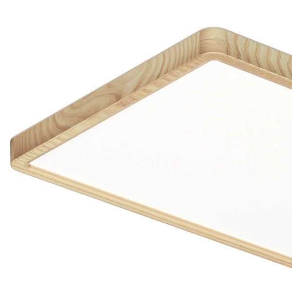 Plafon Olbis PLF-63827-600L-36W-WO LED 36W 2800-6000K IP44 drewniany