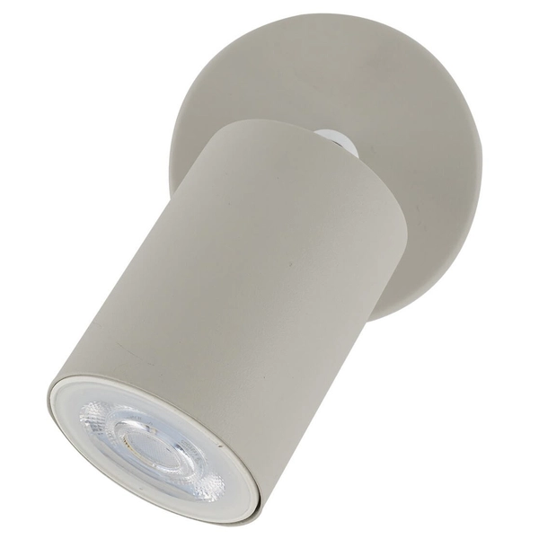 Lampa ścienna do przedpokoju Livia 10222 regulowany reflektorek beżowa